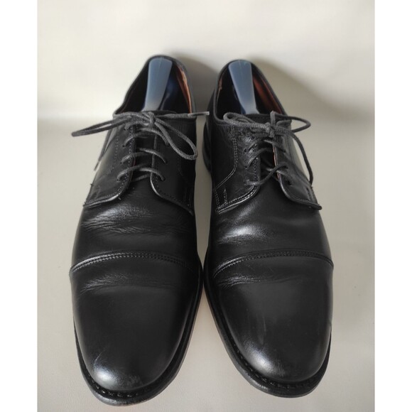 Allen Edmonds Lexington Black Leather Cap-Toe Oxfords Shoes 8.5 D Made in USA. main image 8